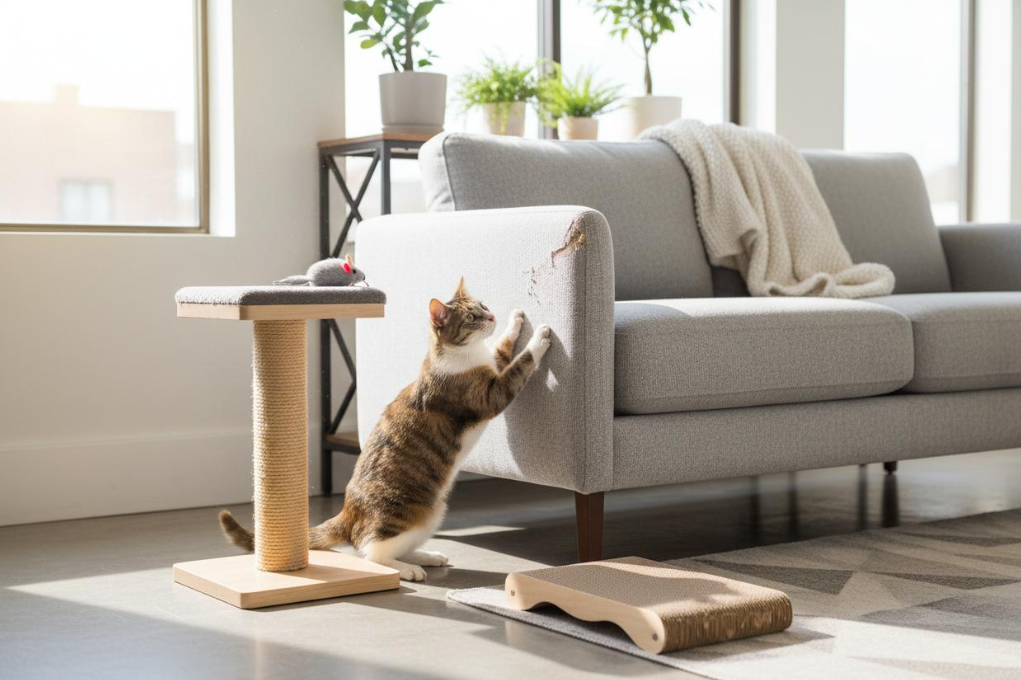 🐾 GrifProtect™ Tapis à gratter auto-adhésif